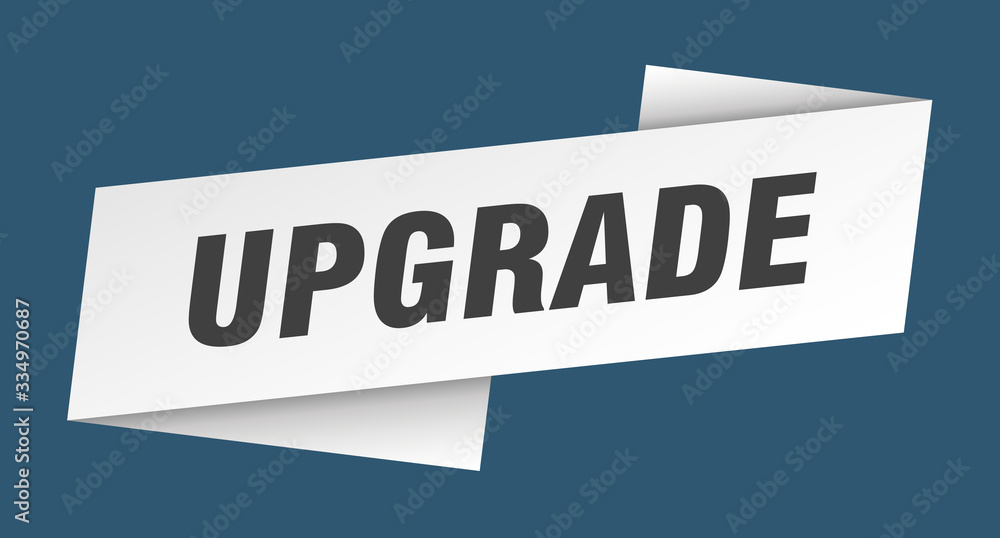upgrade banner template. upgrade ribbon label sign upgrade banner template. upgrade ribbon label sign