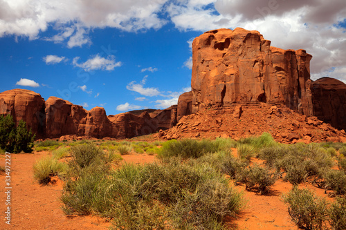 Utah/Arizona / USA - August 10, 2015: The Monument Valley Navajo Tribal Reservation landscape, Utah/Arizona, USA © PaoloGiovanni