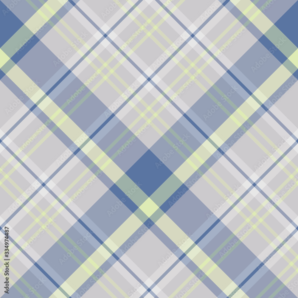 Seamless pattern in fascinating gray, discreet dark blue and light lime green colors for plaid, fabric, textile, clothes, tablecloth and other things. Vector image. 2 Seamless pattern in fascinating gray, discreet dark blue and light lime green colors for plaid, fabric, textile, clothes, tablecloth and other things. Vector image. 2