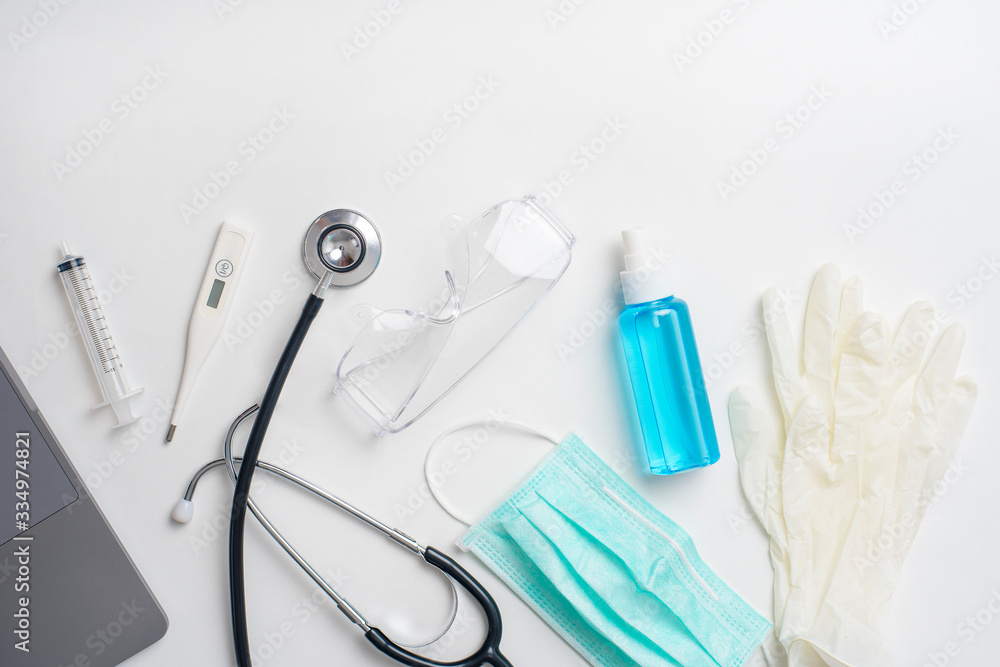 Background of medical equipment for Prevent from Covid-19 Background of medical equipment for Prevent from Covid-19