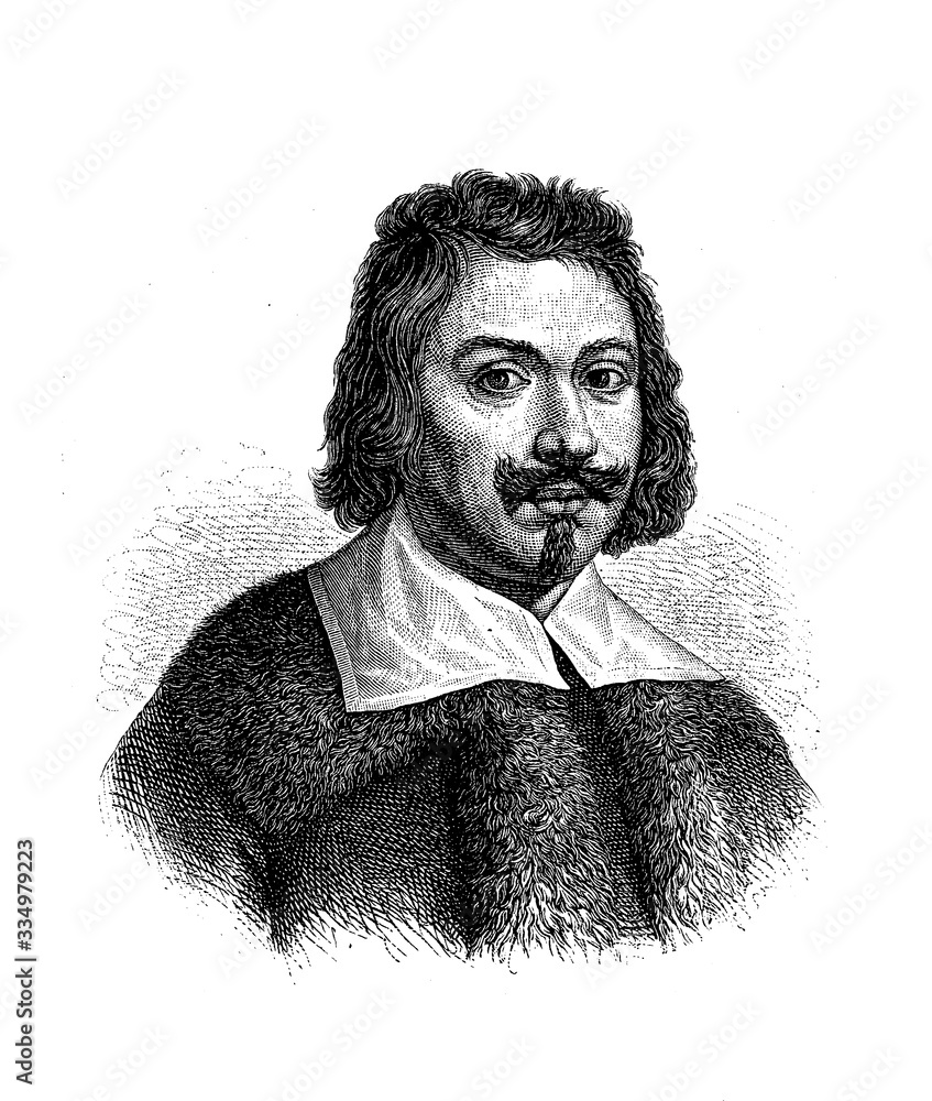 Portrait of Evangelista Torricelli (1608 1647) Italian physicist