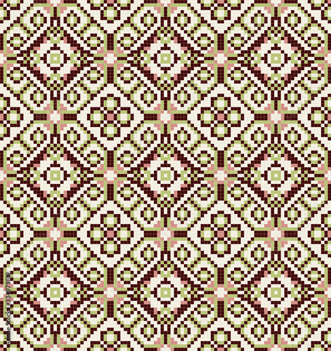 Mosaic seamless pattern moroccan style. jpeg