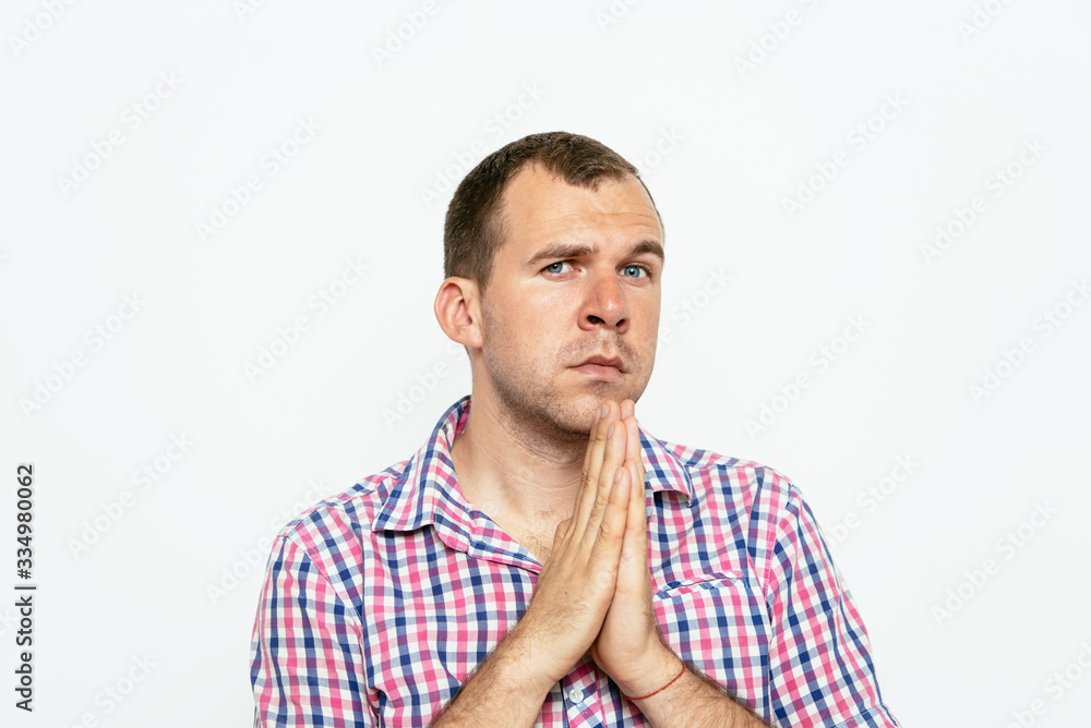 Prayer. Man. Prayer. Man.