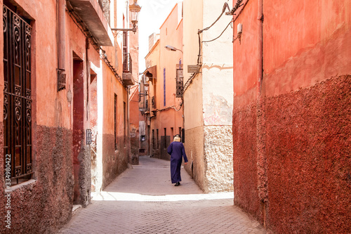 authentic architecture of Morocco, Marrakech photo