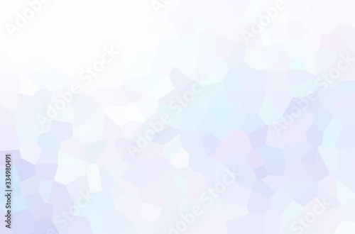 Lilac blue white fragments abstract polygon texture. Subtle mosaic background. Crystal pattern. Pastel template.