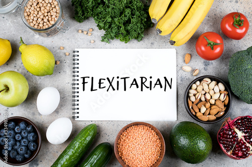 Flexitarian Diet Concept. photo