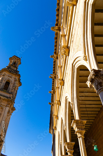 Gebäude, Fassaden und Gassen in Palma, Mallorca Spanien