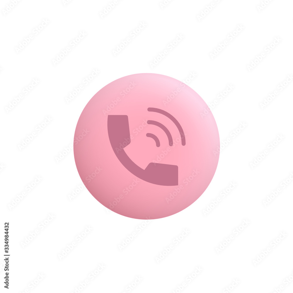 Phone Speaker - Modern App Button Phone Speaker - Modern App Button