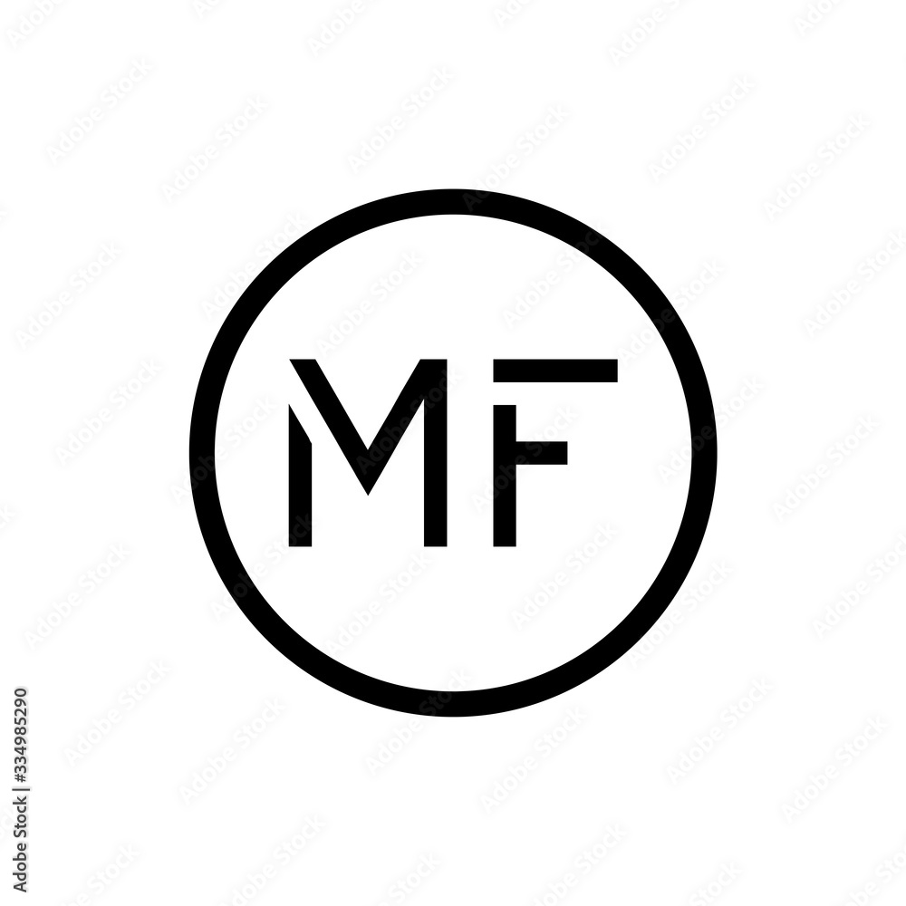Mf M F Letter Logo Design Stock Illustrations – 146 Mf M F Letter Logo  Design Stock Illustrations, Vectors & Clipart - Dreamstime