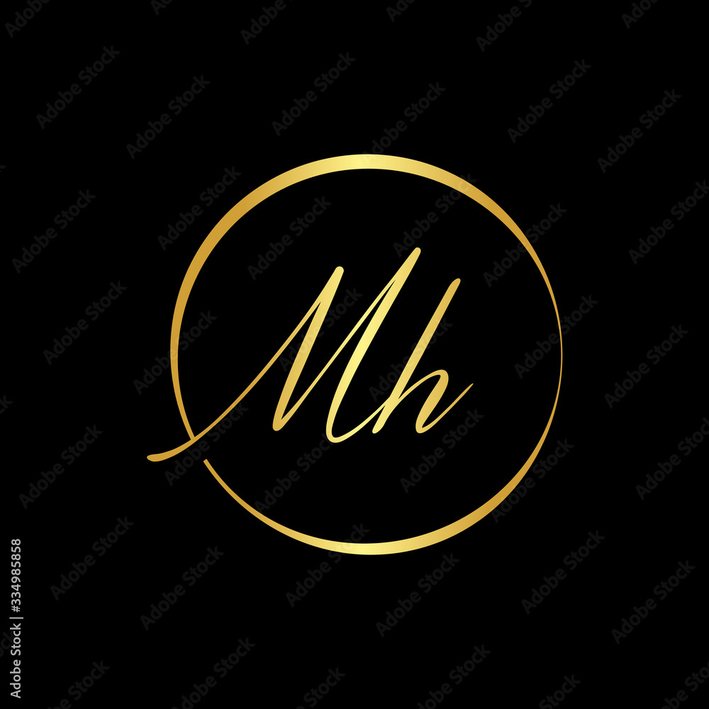 Initial MH letter Logo vector Template. Abstract Letter MH logo Design. Minimalist Linked Letter Trendy Business Logo Design Vector Template. Initial MH letter Logo vector Template. Abstract Letter MH logo Design. Minimalist Linked Letter Trendy Business Logo Design Vector Template.