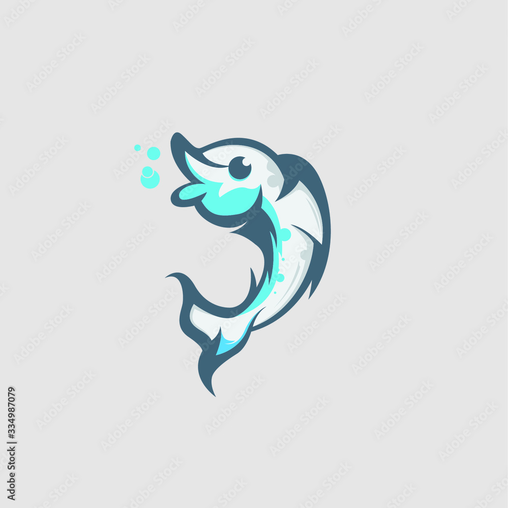 Obraz premium Fish Logo