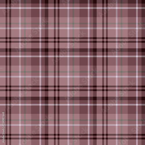 Seamless pattern in fascinating discreet dark colors for plaid, fabric, textile, clothes, tablecloth and other things. Vector image.