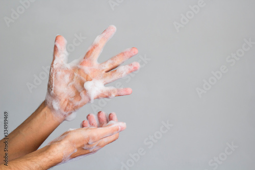 Wash your hands. Health- cleanliness concept.