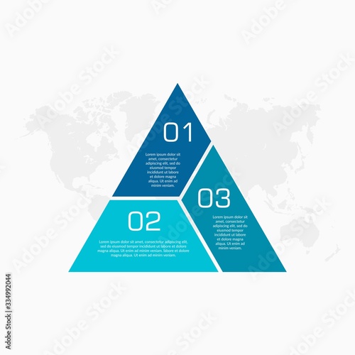 Creative Triangle Infographic Element