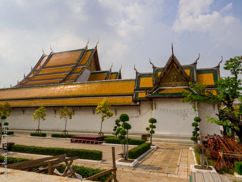 Fototapeta premium Wat Suthatthepwararam, Bangkok, Thailand