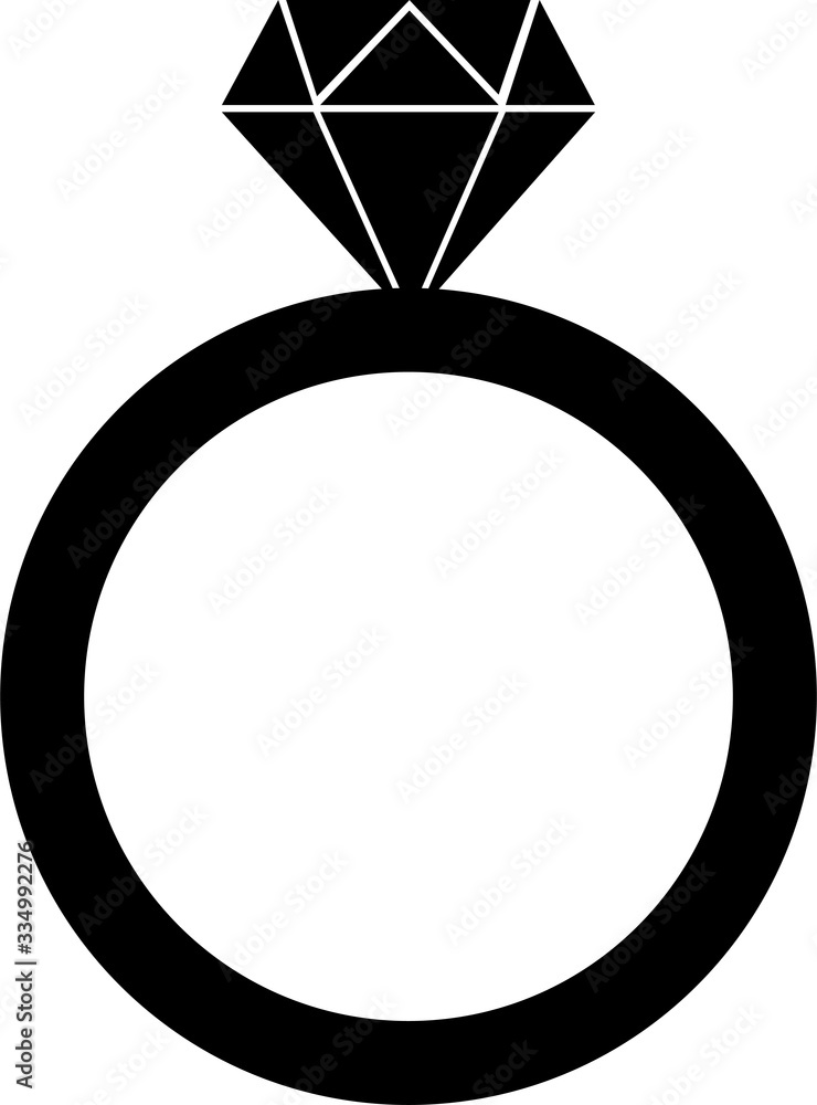 diamond engagement ring on white background diamond engagement ring on white background