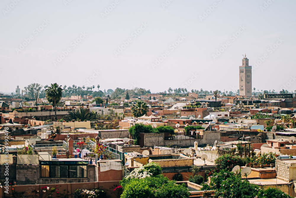 Obraz premium Marrakesh City Overview