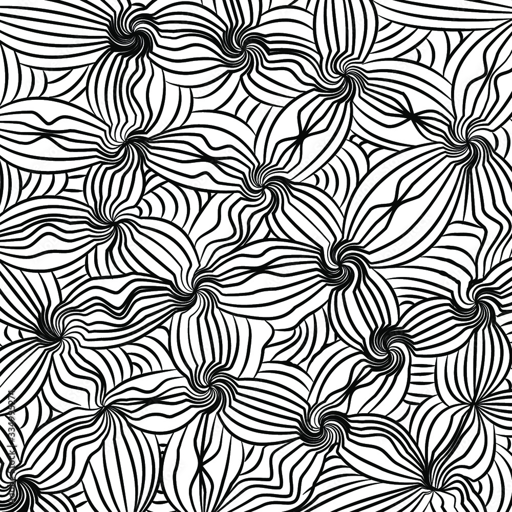 connected black lines curved funnel connected black lines curved funnel
