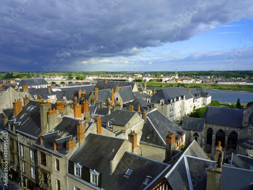 Vászonkép Ville de Blois