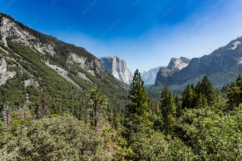 A beautiful View in Yosemite National Park