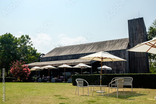 A famous tourist attraction "Pirom Cafe" near Khao Yai National Park