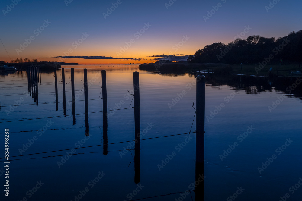 Rügen blaue Stunde Sonnenuntergang Natur Farbe Rügen blaue Stunde Sonnenuntergang Natur Farbe
