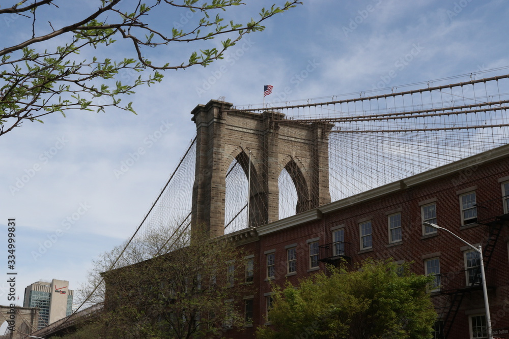 Fototapeta premium Brooklyn Bridge w Nowym Jorku