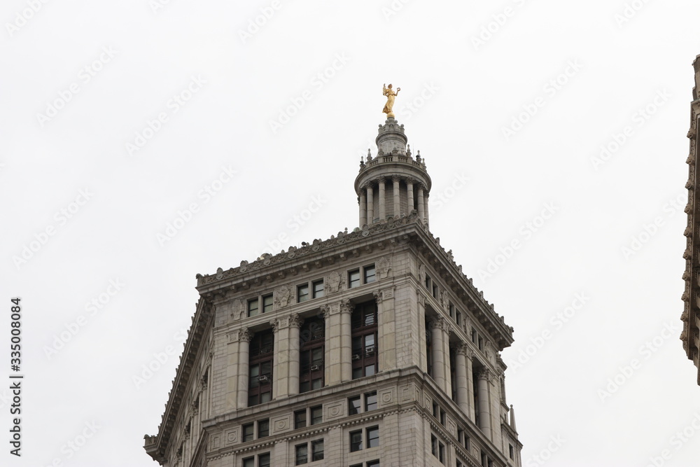 Naklejka premium buildings in new york