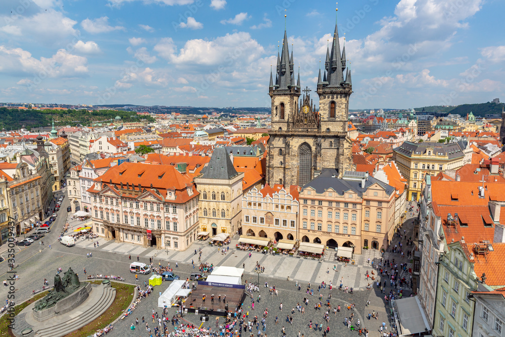 Old Town Square in Prague	