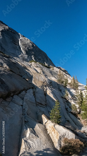 Cliff at Yosemite national park mountain