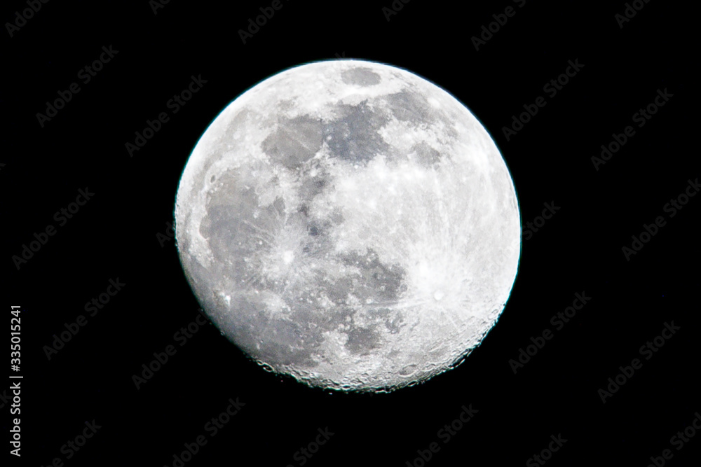 Fototapeta premium The Moon in details