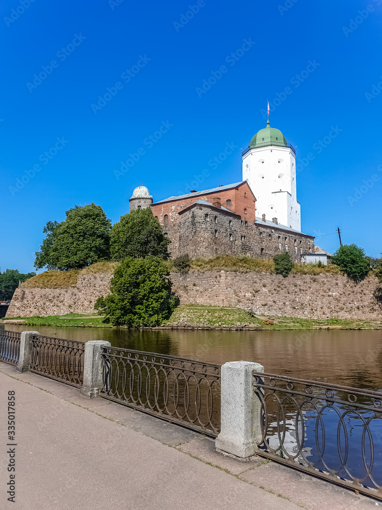 View on Vyborg Castle
