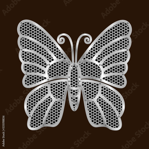 steel butterfly