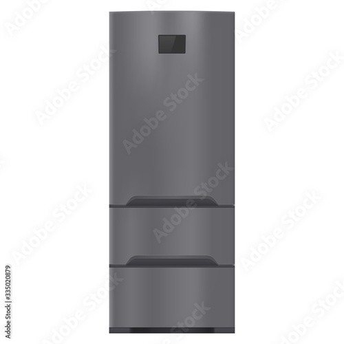 Refrigerator. Modern kitchen device