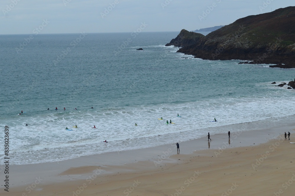 plage du minou finistère 