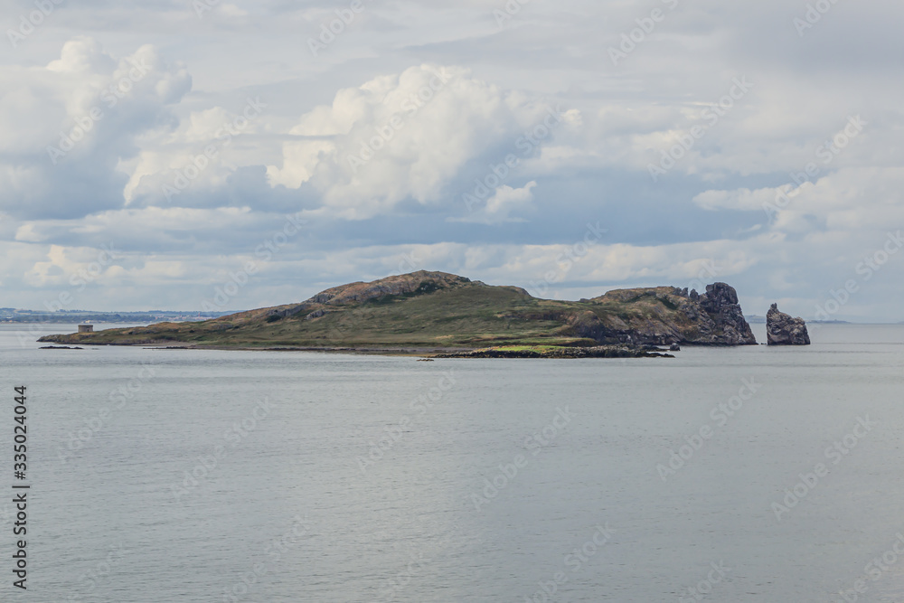 Insel In Der Irischen See Kreuzworträtsel Insel Ireland’s Eye in der Irischen See – Country Dublin, Irland Stock