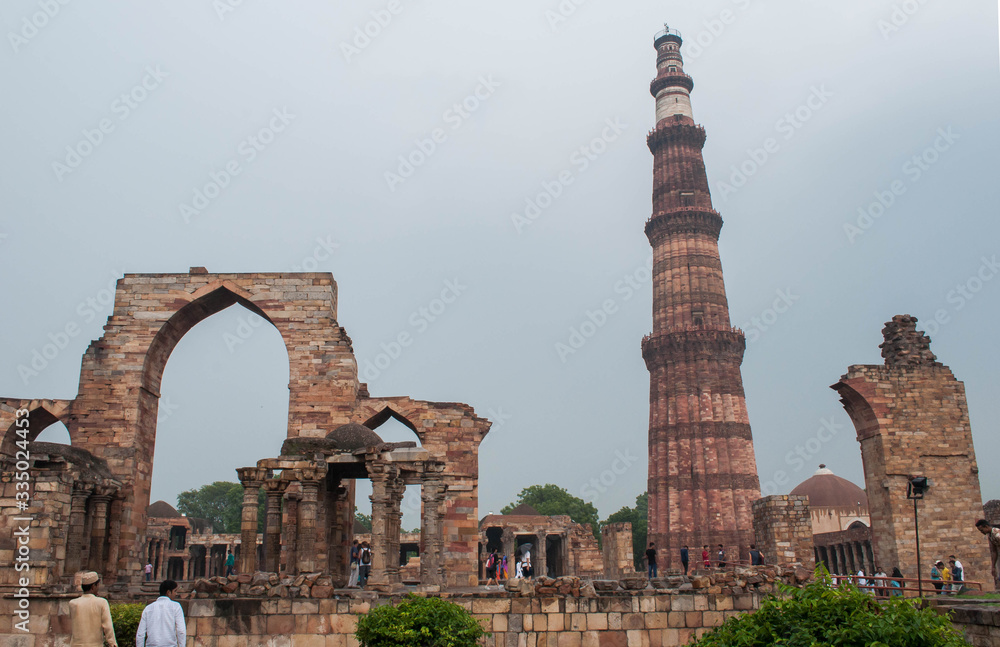 Fototapeta premium Qutab Minar en india