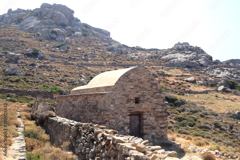 Chapelle Saint André dans les cyclades