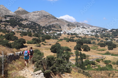 Trk dans les cyclades photo