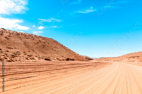 road through the desert - Arizona, USA