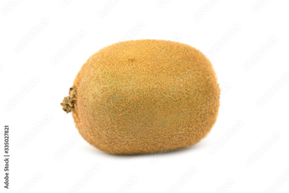 Kiwi fruit isolated on the white background Kiwi fruit isolated on the white background