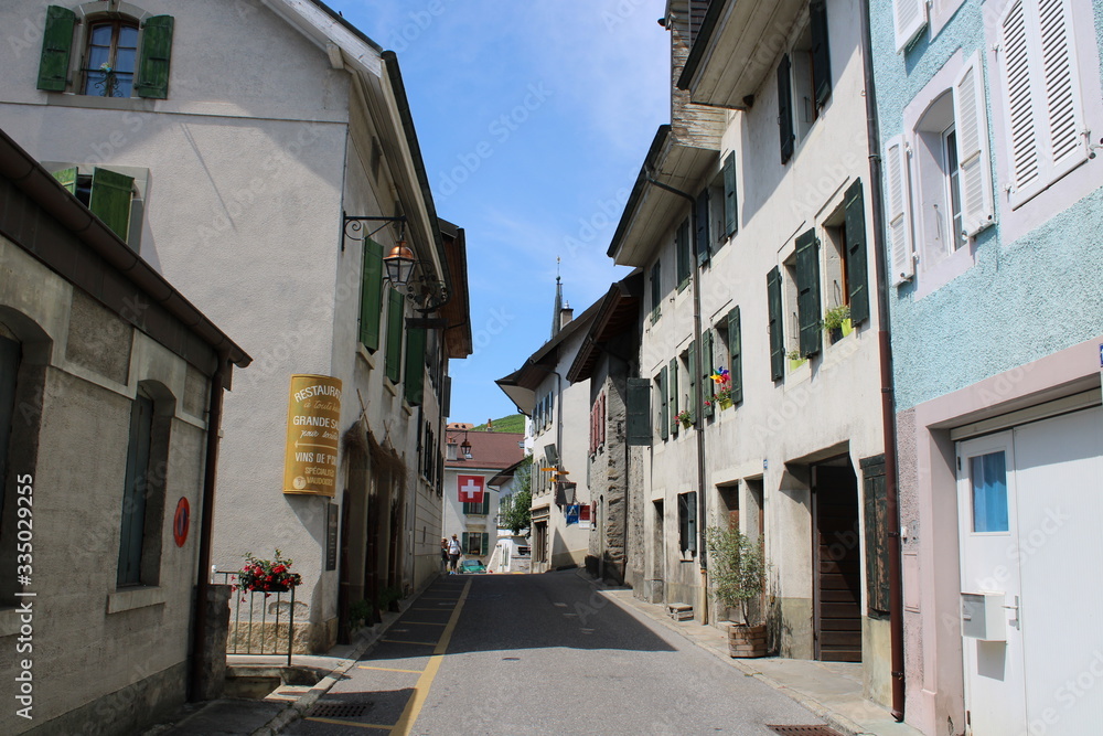 Small Swiss Town Streets
