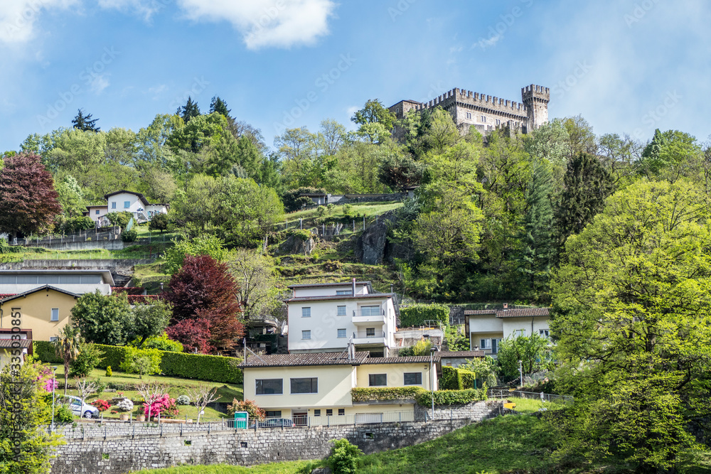 Sasso Corbaro castle in Bellinzona