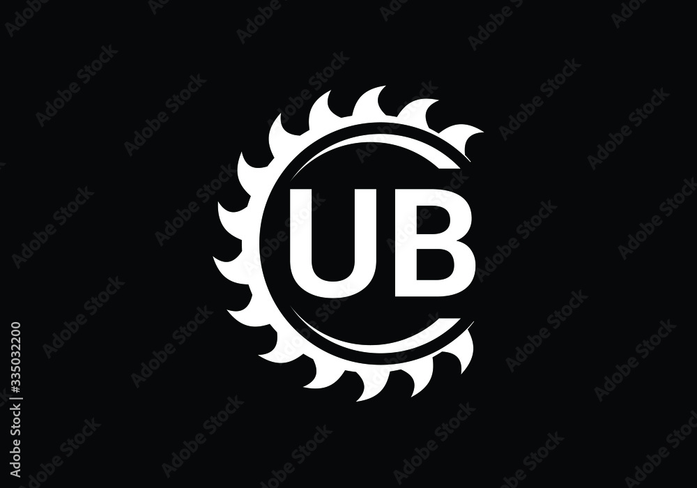 U B Initial Letter Logo design vector template, Graphic Alphabet Symbol for Corporate Business Identity U B Initial Letter Logo design vector template, Graphic Alphabet Symbol for Corporate Business Identity
