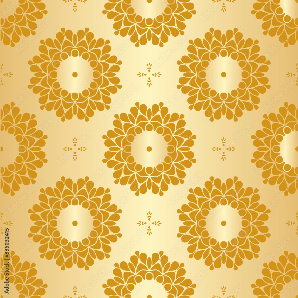 Art deco gold color pattern, luxury texture