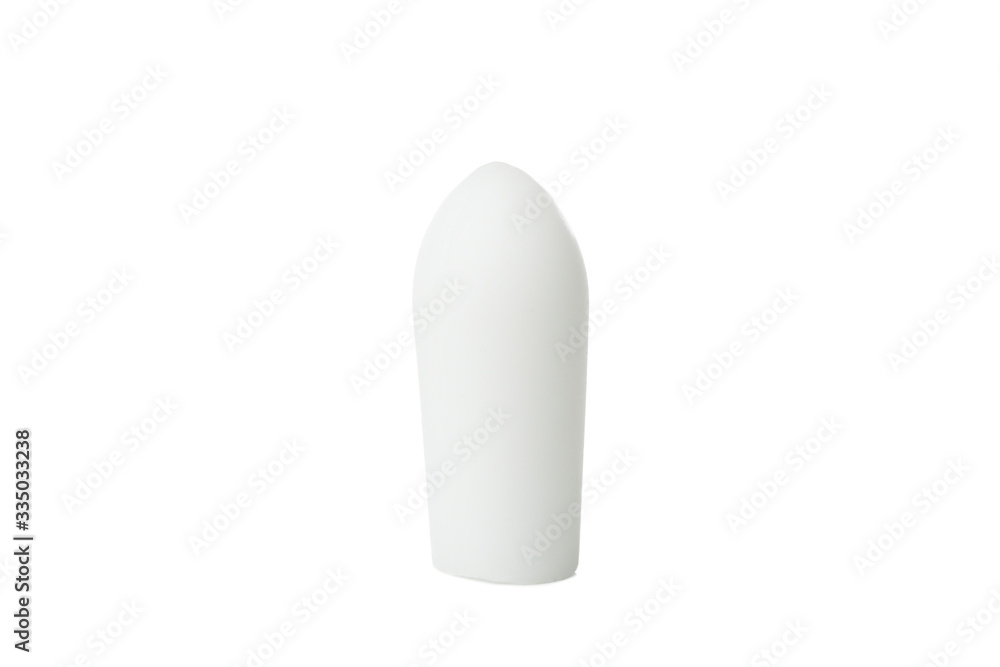 Anal or vaginal candle isolated on white background Anal or vaginal candle isolated on white background