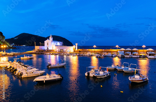 Quadro su tela Le port de Lipari