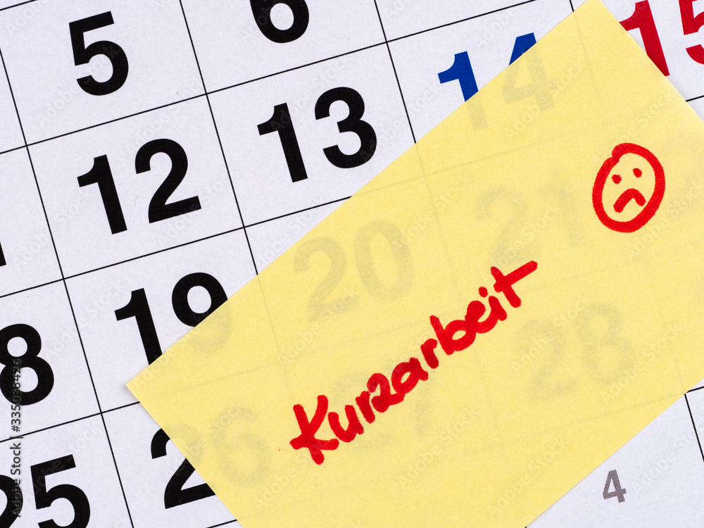 Kurzarbeit in der Corona-Krise Kurzarbeit in der Corona-Krise