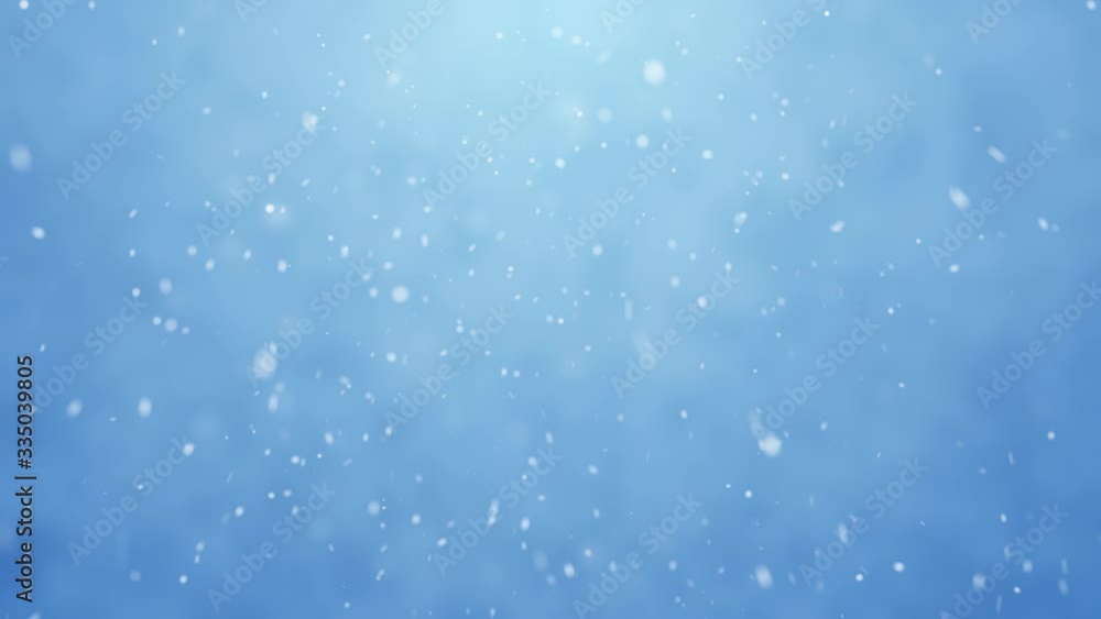 Beautiful abstract small white particle slow motion moving on blue background. Snow particles smooth moving for digital art banner template. Beautiful abstract small white particle slow motion moving on blue background. Snow particles smooth moving for digital art banner template.