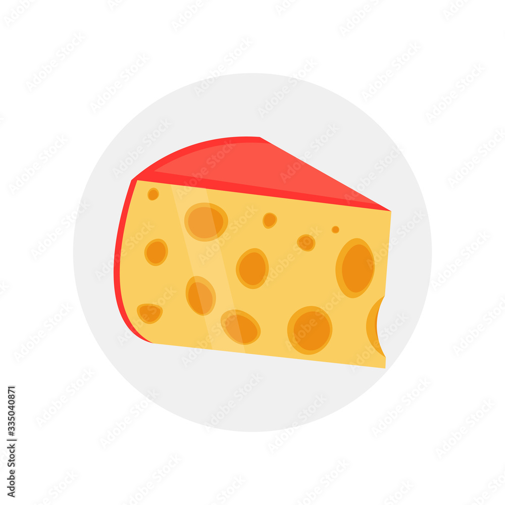 Cheese design element. flat icon Cheese design element. flat icon